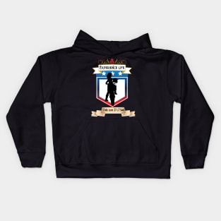 One Ride at a time Kids Hoodie